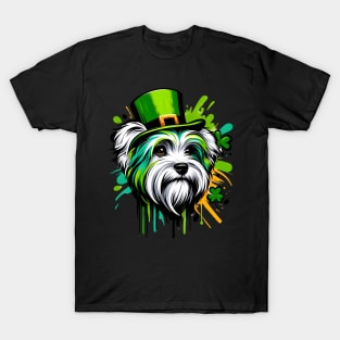 Dandie Dinmont Terrier's Saint Patrick's Day Celebration T-Shirt